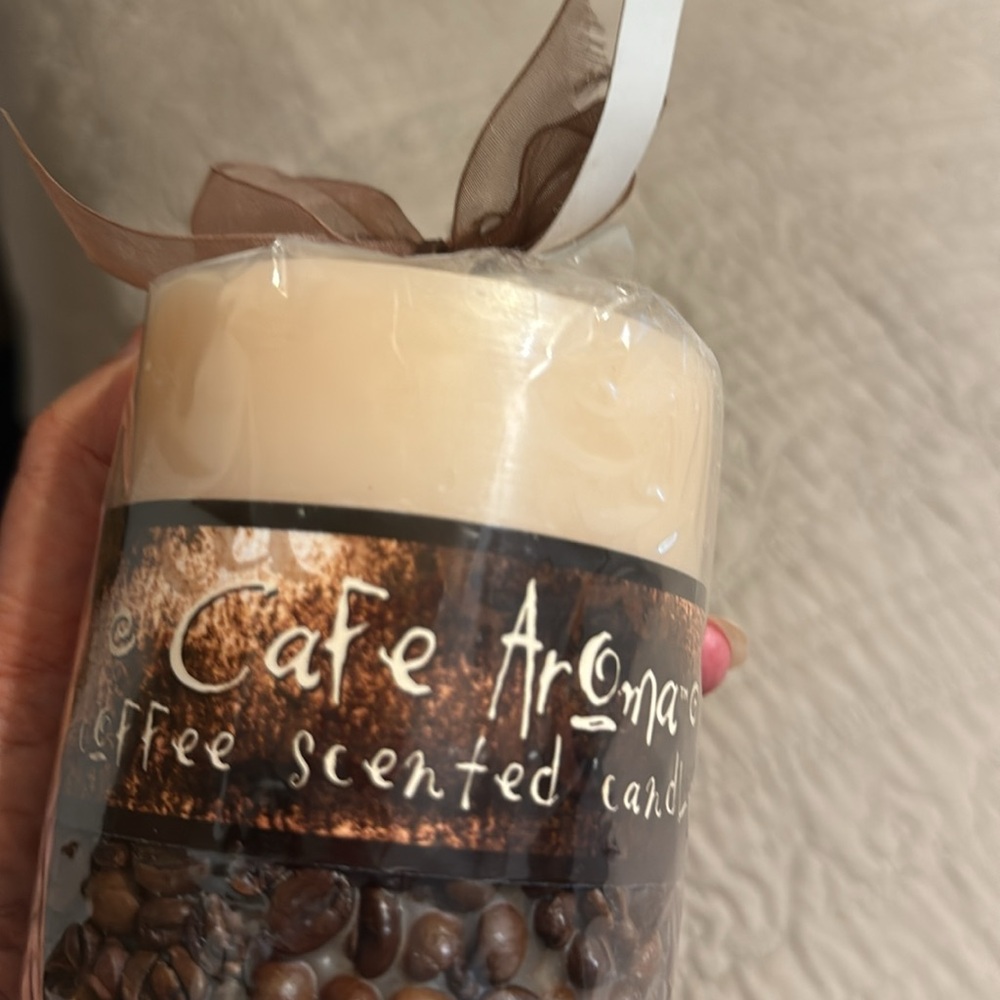 Candle with Coffee Scent